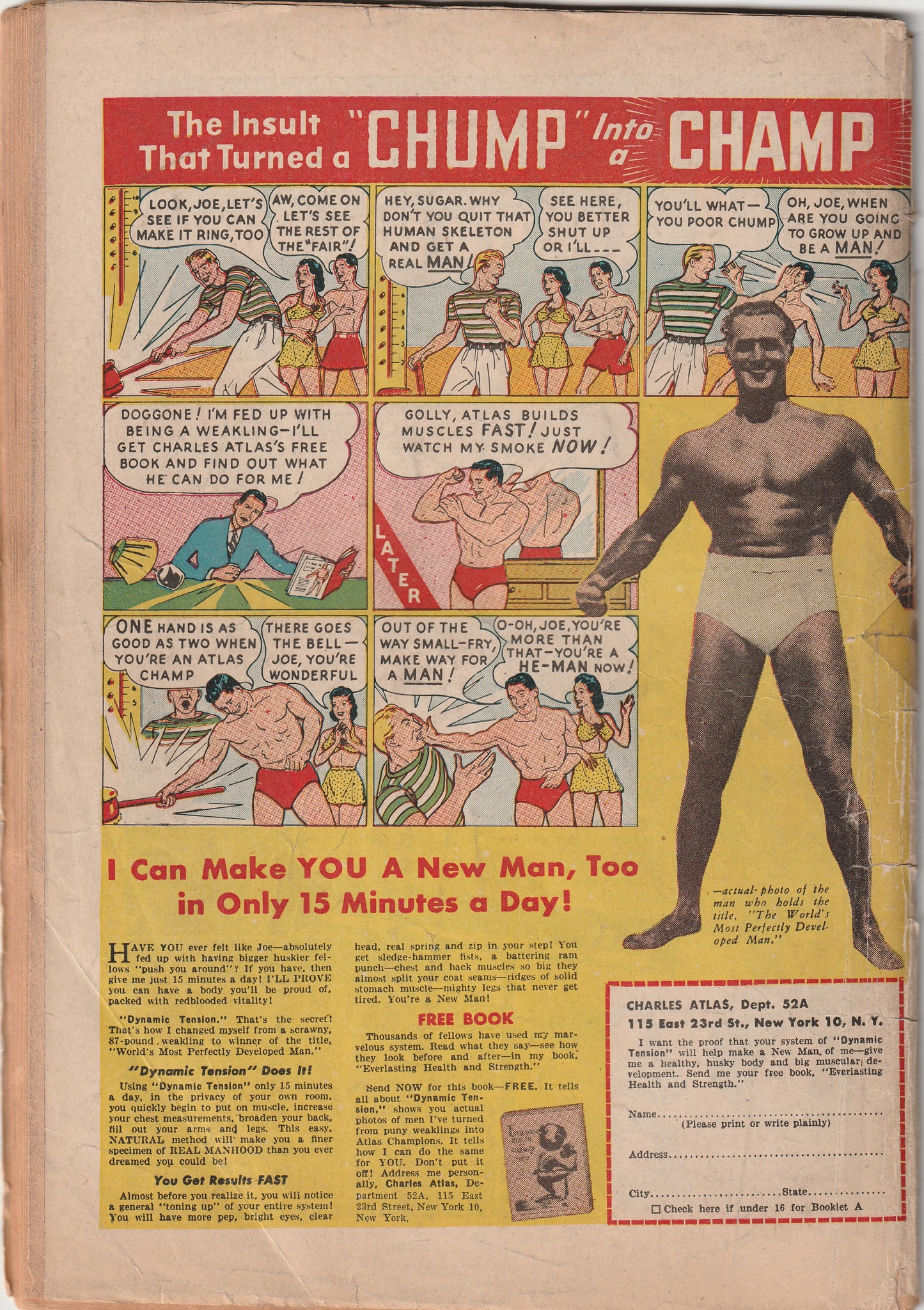YellowJacket Comics #8 (1946) - Tales of Terror
