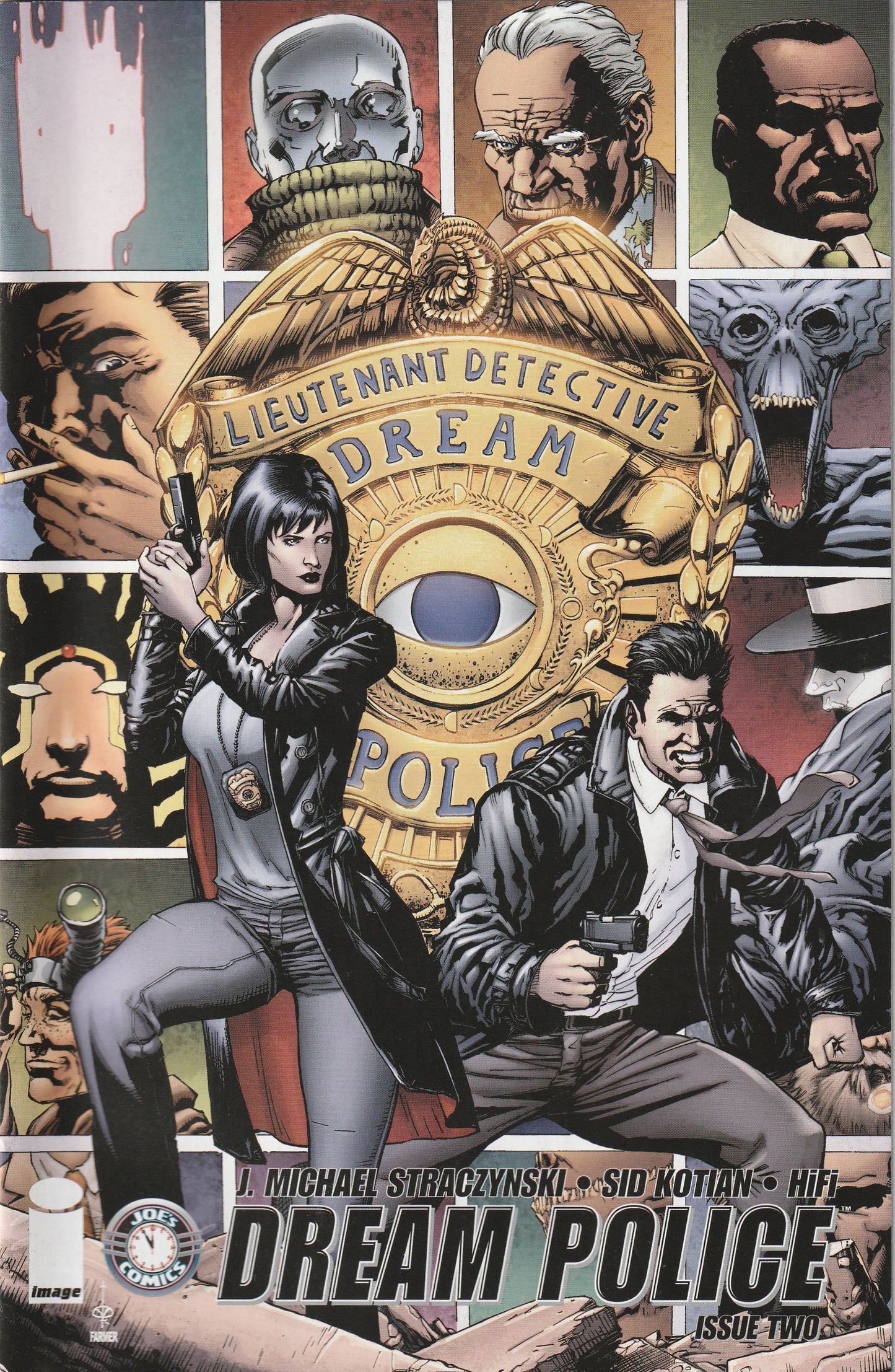 Dream Police #2 (2014) - Cover A by Sid Kotian & Bill Farmer