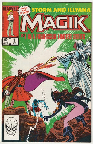 Magik (1983-1984) - 4 issue mini series - Origin of Magik (Illyana Rasputin)