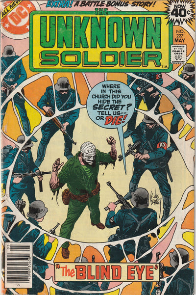 Unknown Soldier #227 (1979) - Joe Kubert cover