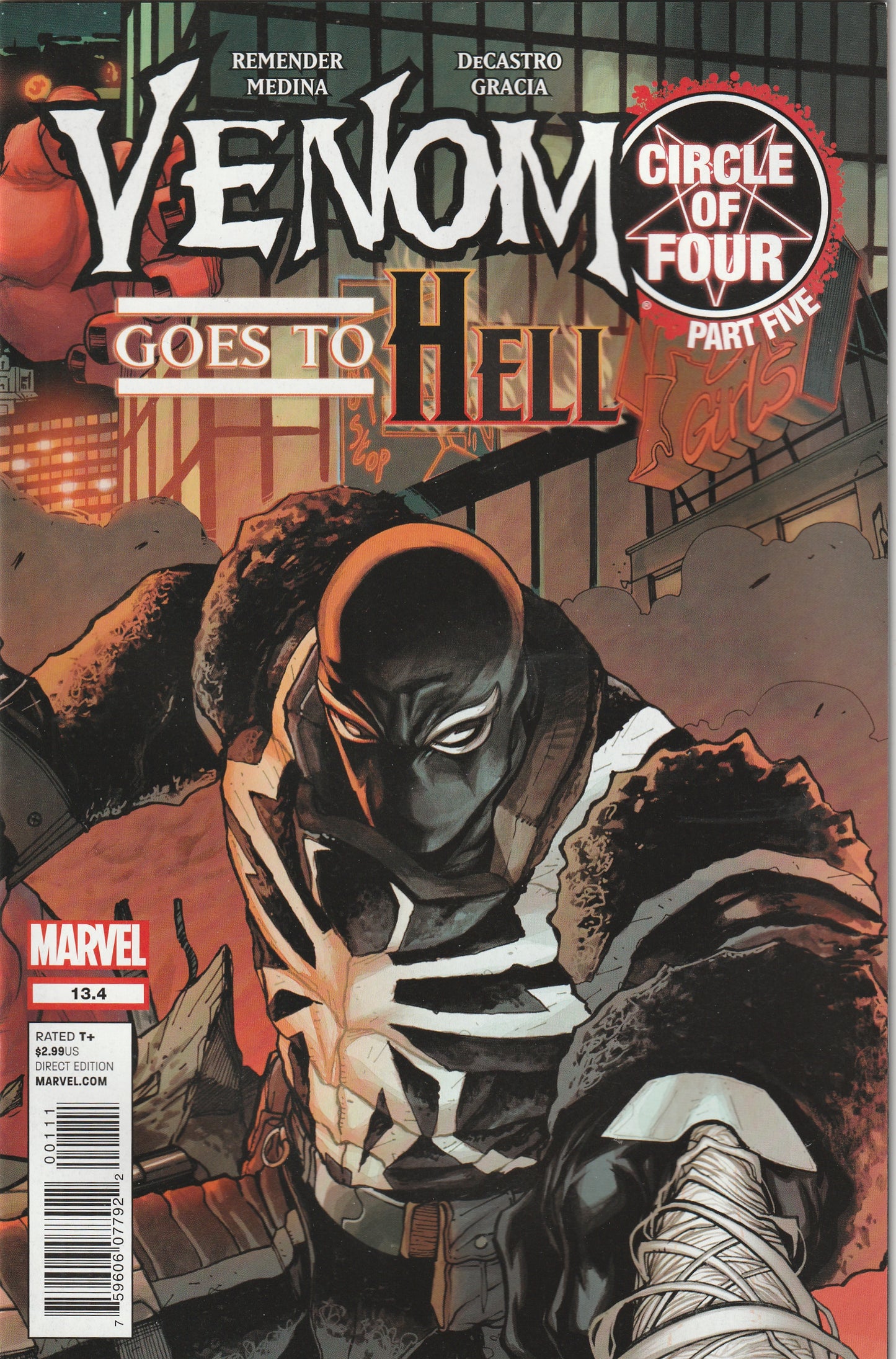 Venom #13.4 (2012) - Circle of Four Part 5 - 1st appearance of Thunderbolt Ross as Circle of Four