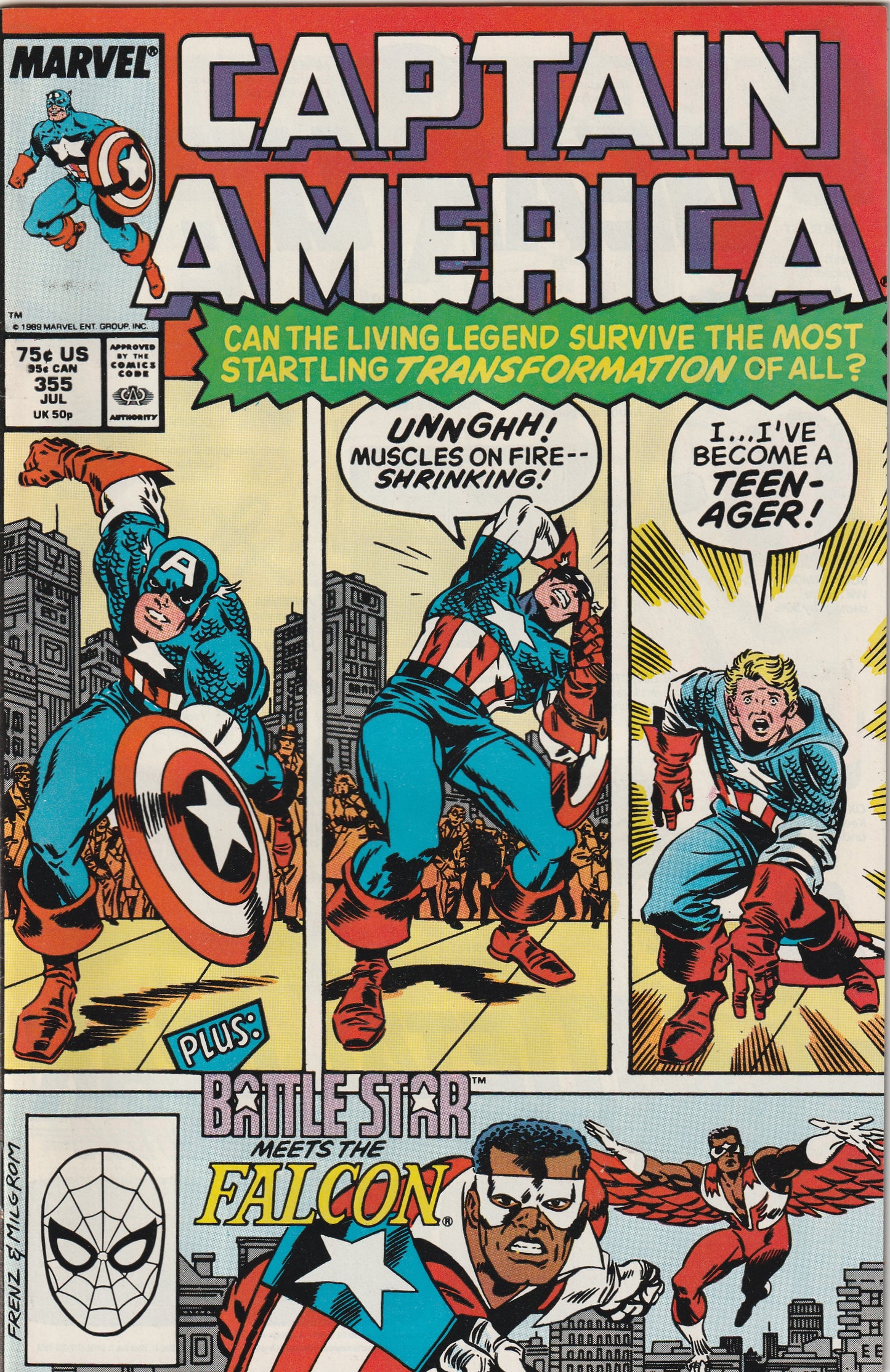 Captain America #355 (1989)