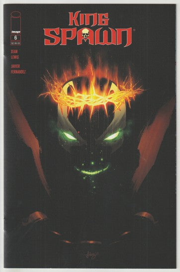 King Spawn #6 (2022) - Cover B by Javi Fernandez, 1st appearance of the Court of Priests (Team)