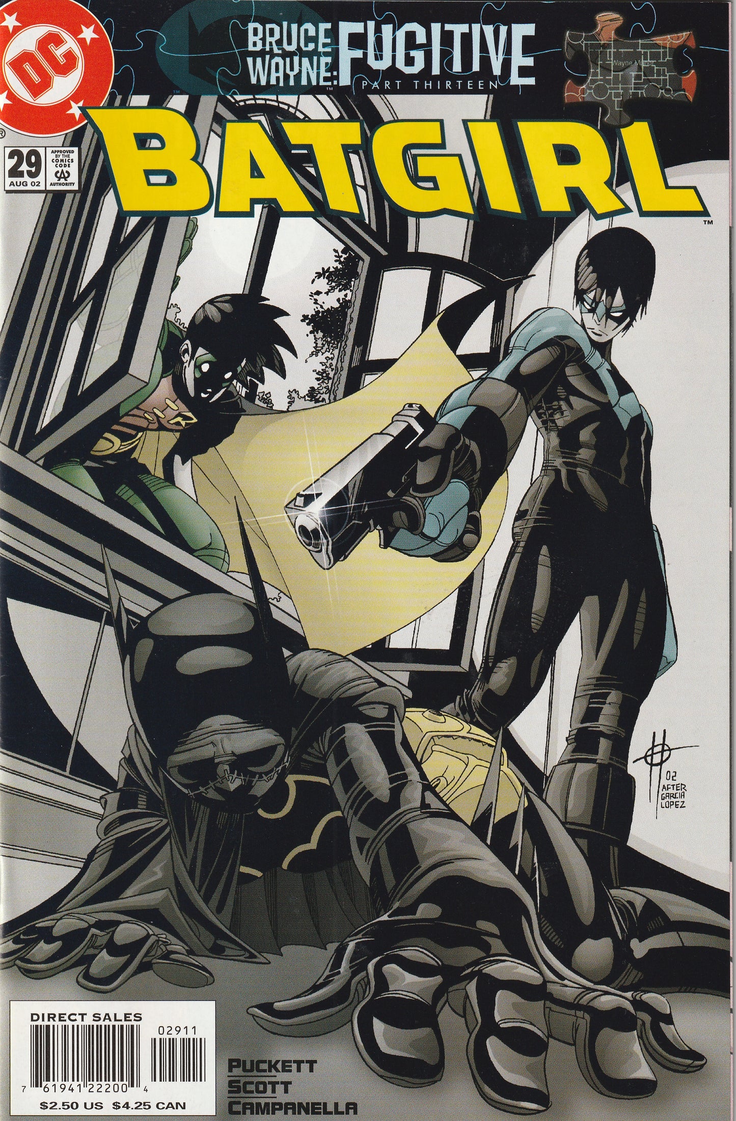 Batgirl #29 (Vol 1, 2002) - Bruce Wayne Fugitive tie-in