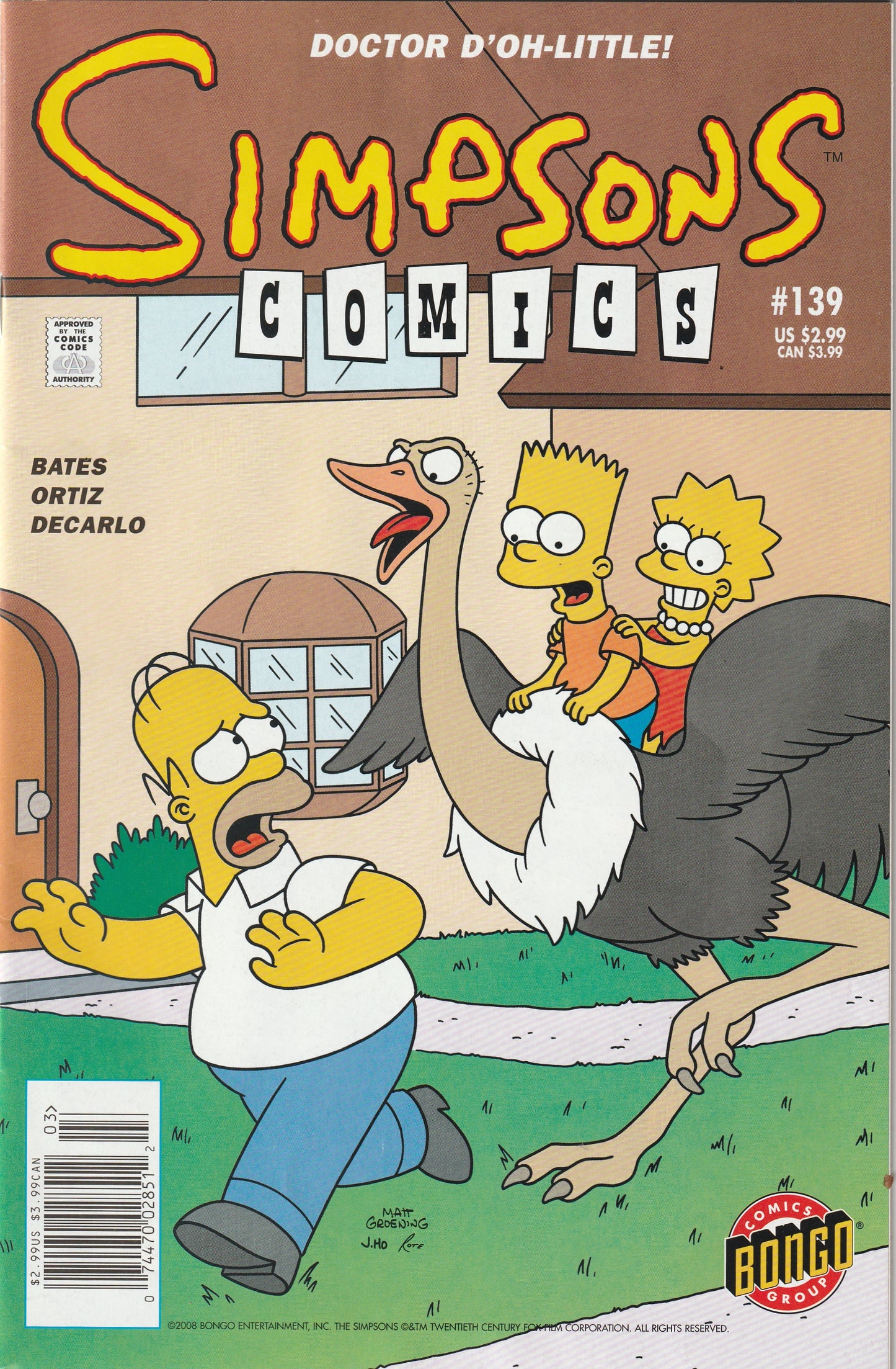 Simpsons Comics #139 (2008)