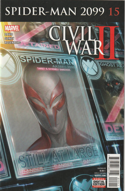 Spider-Man 2099 (Volume 3) #15 (2016) - Civil War II tie-in