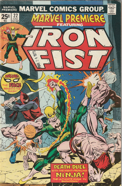 Marvel Premiere #22 (1975) Featuring Iron Fist