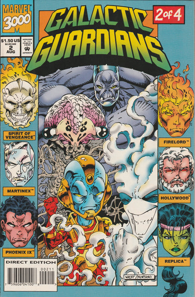 Galactic Guardians (1994) - 4 issue mini series - Marvel 3000