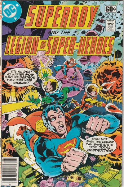 Superboy and the Legion of Super-Heroes #242 (1978) - Giant Sized