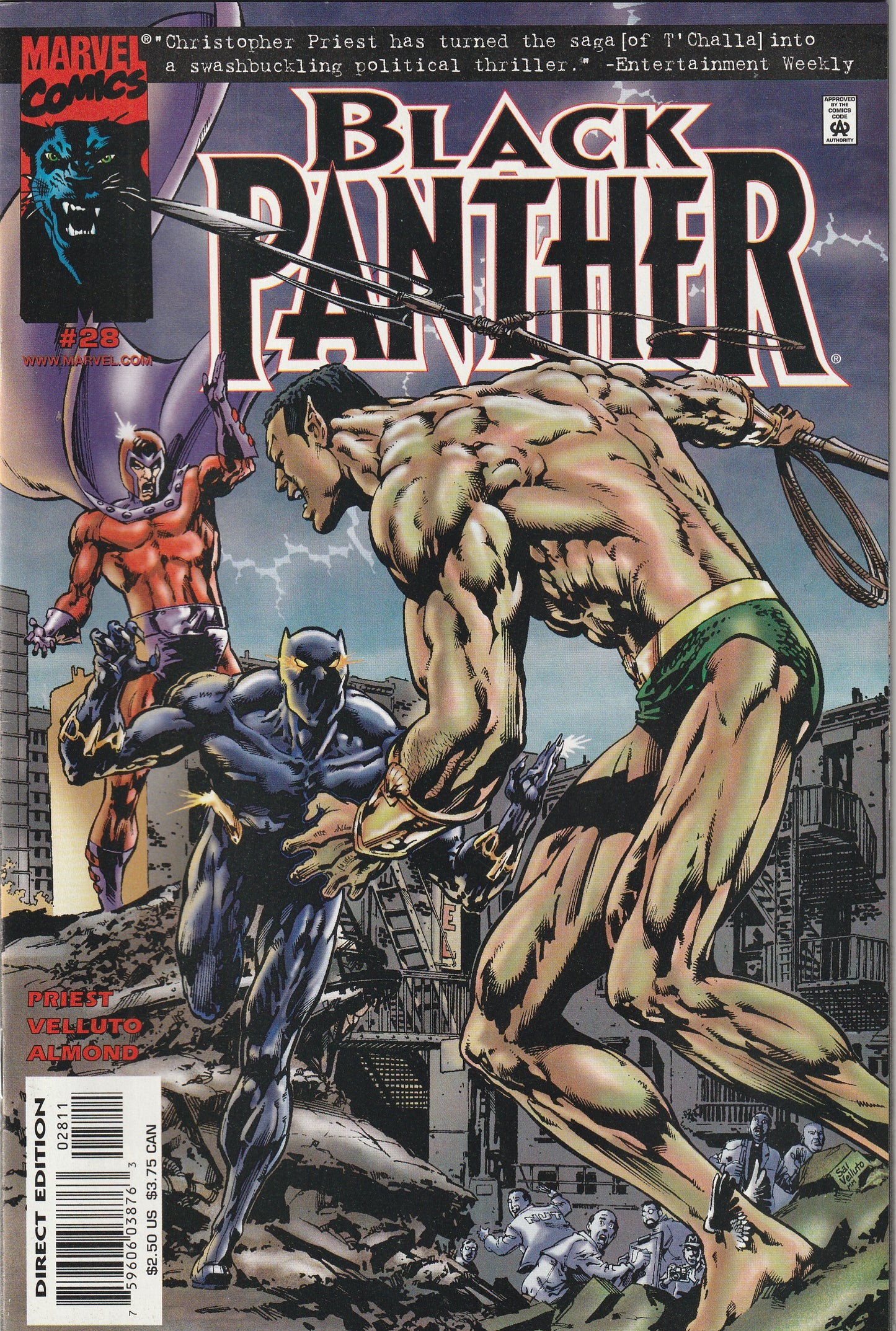 Black Panther #28 (2001) - Namor Versus Black Panther