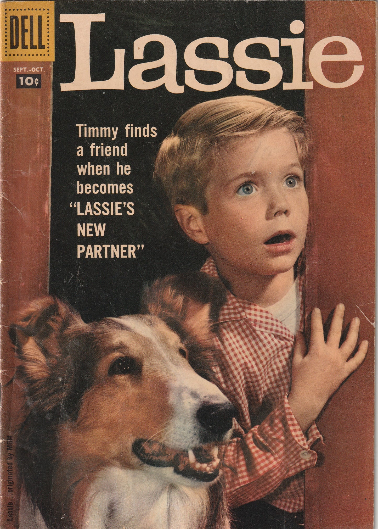 Lassie #42 (1958) - Photo cover