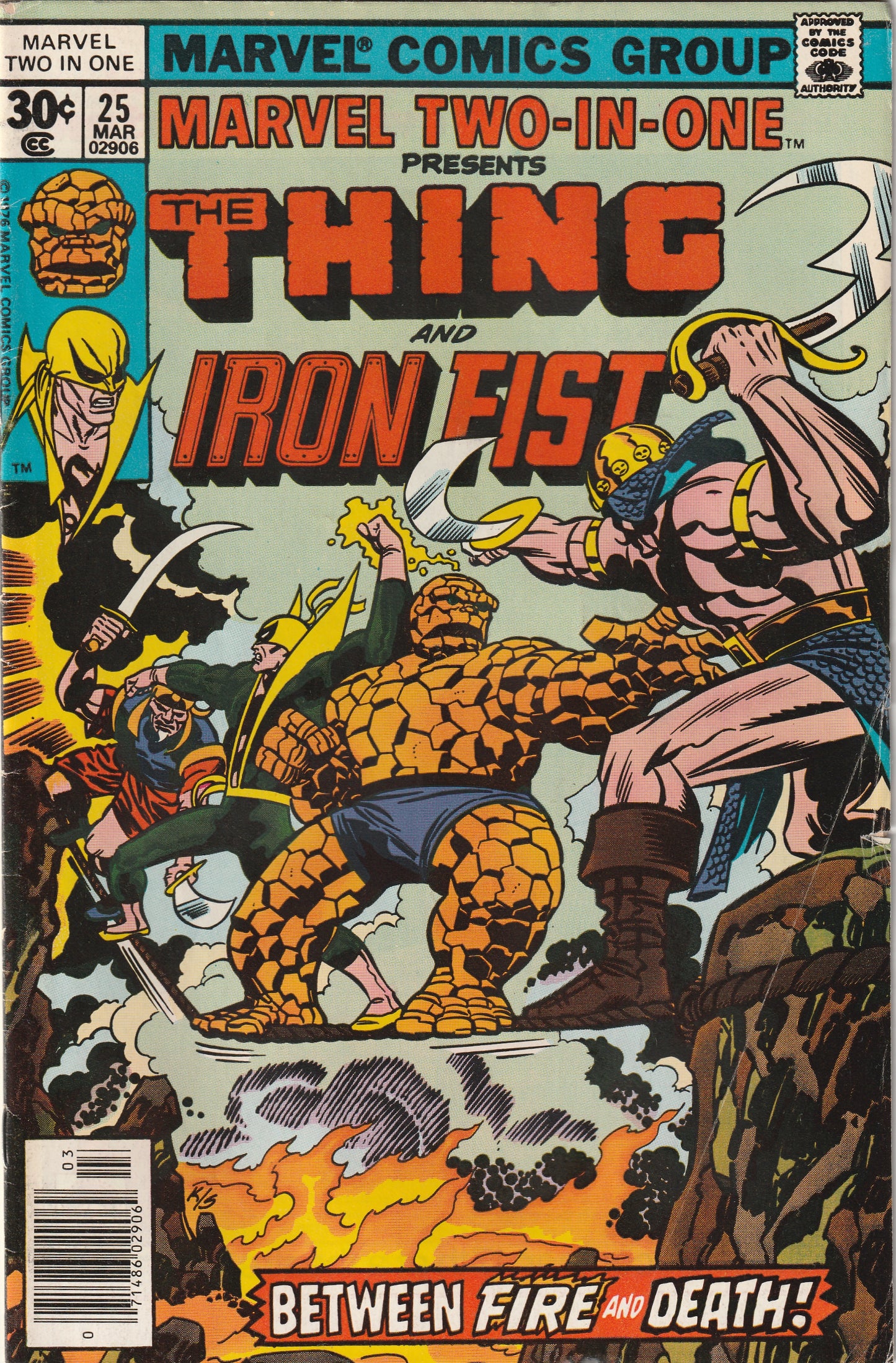 Marvel Two-in-One #25 (1977) - The Thing and Iron Fist