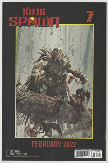 King Spawn #6 (2022) - Cover B by Javi Fernandez, 1st appearance of the Court of Priests (Team)