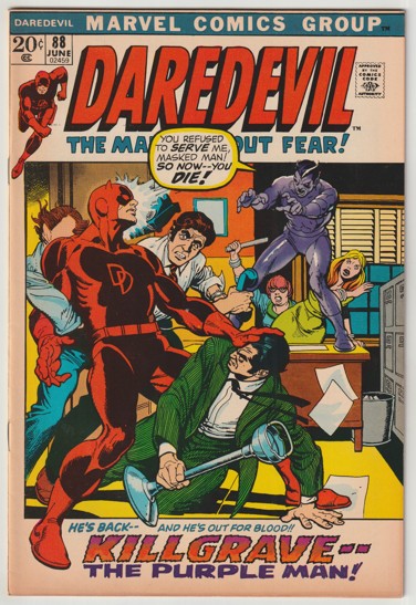 Daredevil #88 (1972) - Origin of Black Widow