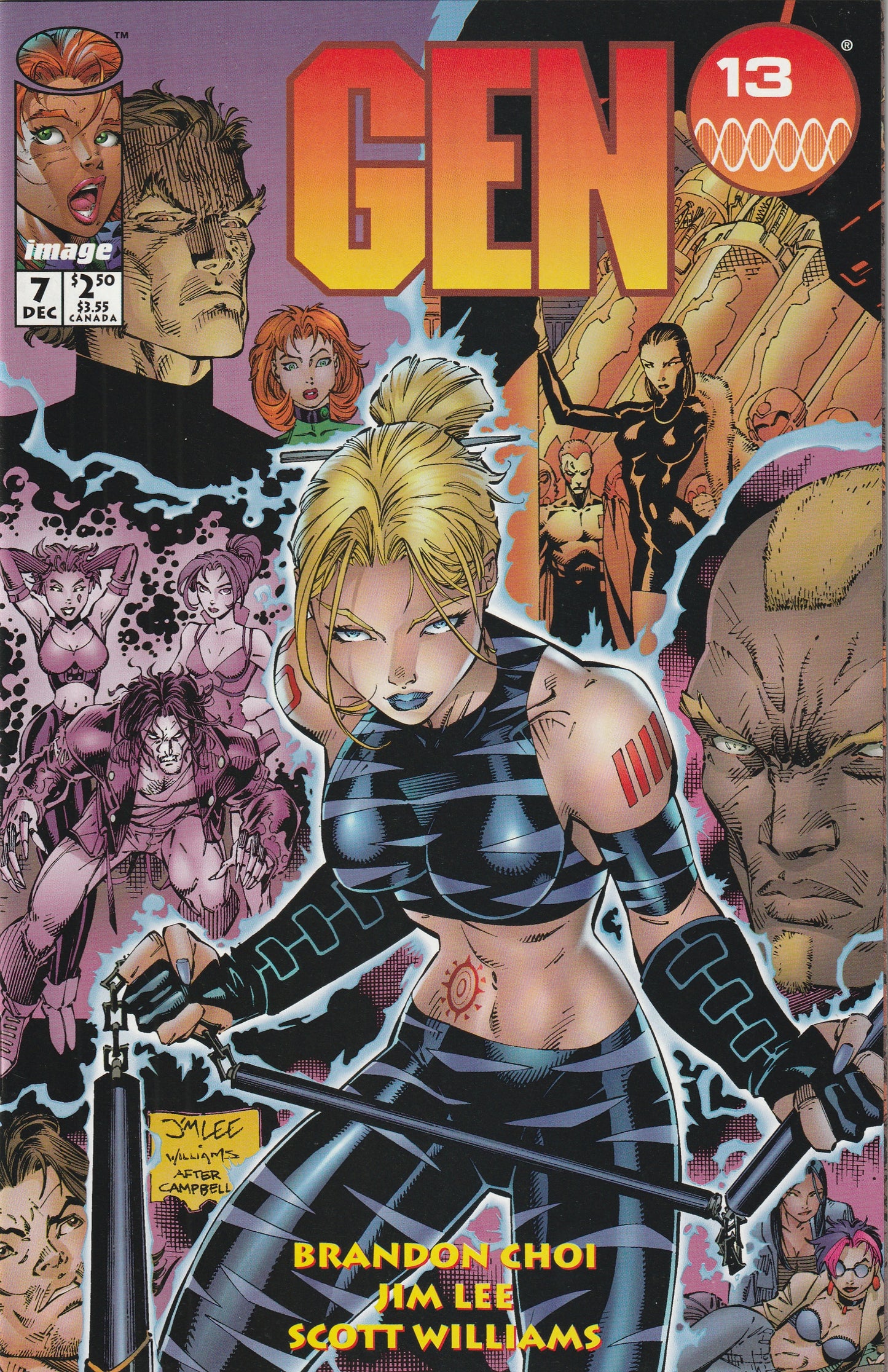 Gen 13 #7 (Volume 2, 1995) - Jim Lee cover