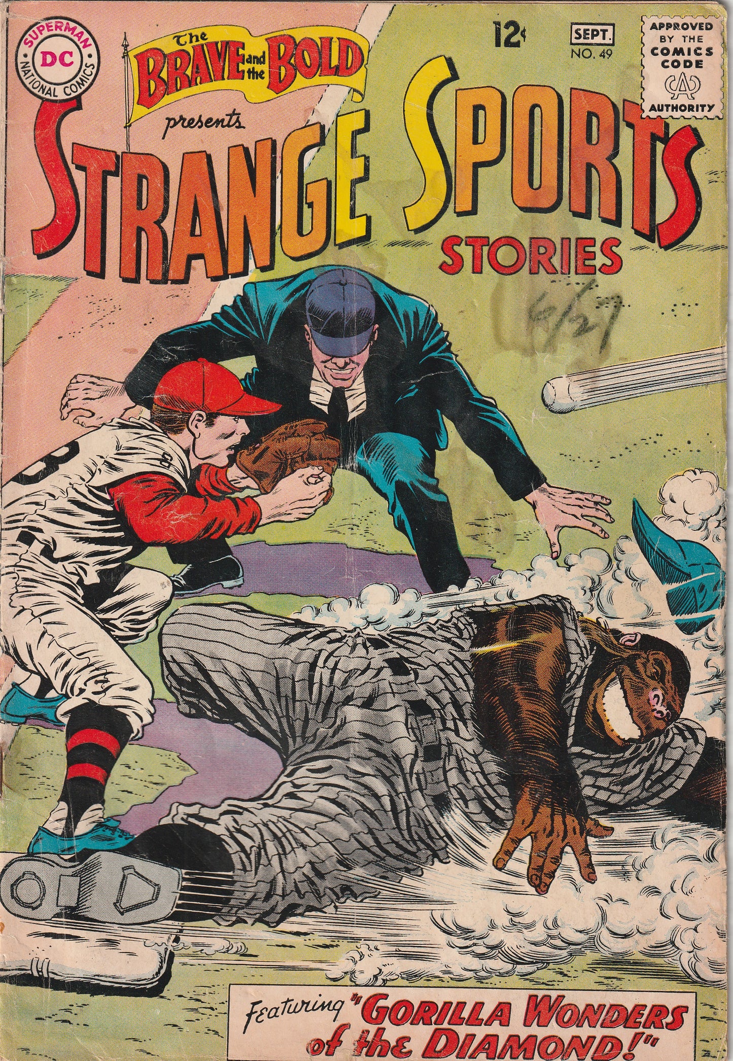 Brave and the Bold #49 (1963) - Strange Sports Stories