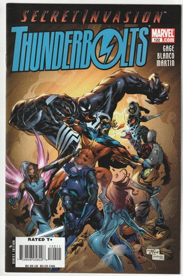 Thunderbolts #122 (2008) - Secret Invasion tie-in