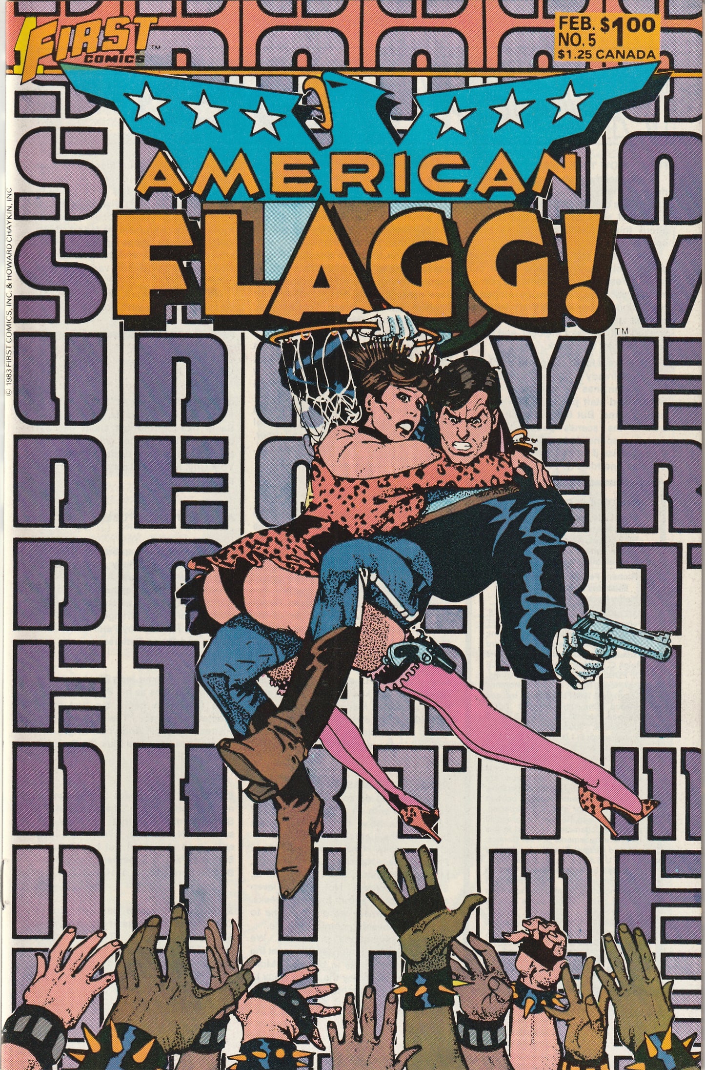 American Flagg #5 (1984) - Howard Chaykin