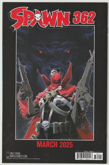 Spawn #361 (2025) - Cover B Francesco Tomaselli Variant Cover