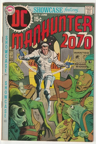Showcase #91 (1970) - Presents Manhunter 2070