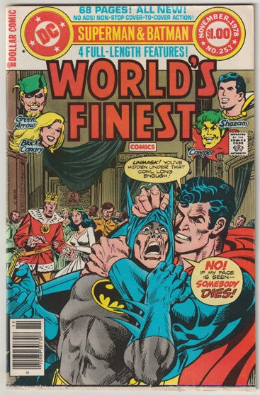 World's Finest #253 (1978) - Captain Marvel begins