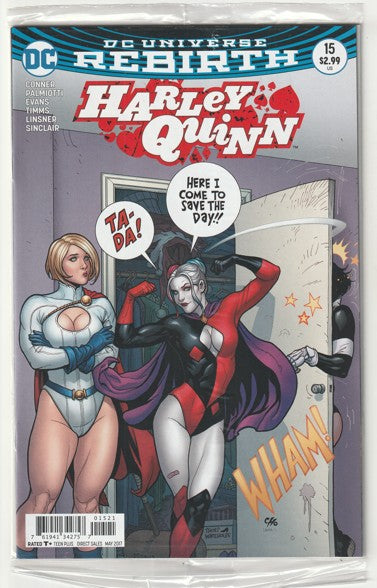 Harley Quinn #15 (2017) - Rebirth - Frank Cho Variant Cover