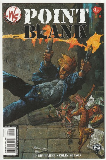Point Blank (2002-2003) - 5 issue mini series - Ed Brubaker, Simon Bisley (BIZ) covers