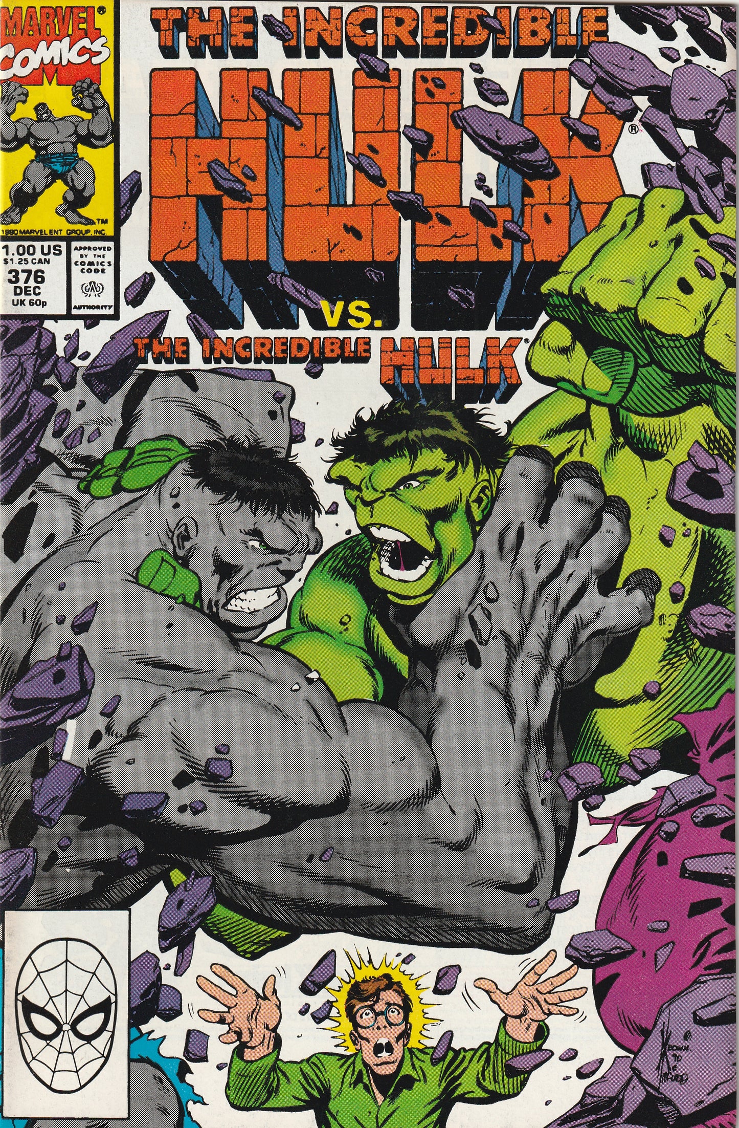 Incredible Hulk #376 (1990) - 1st Appearance of Agamemnon