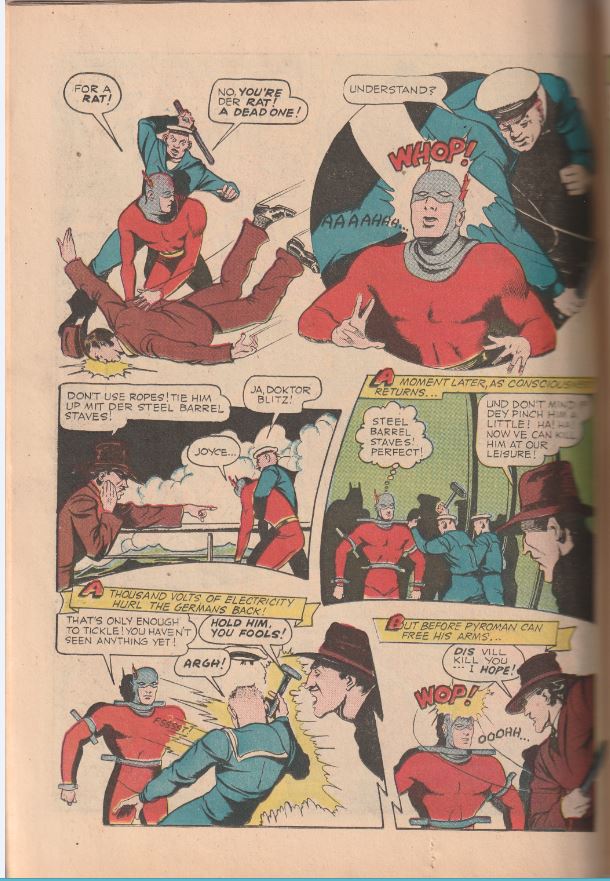 Startling Comics #26 (1944) - Lance Lewis, Space Detective begins, Ingels cover