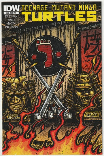 Teenage Mutant Ninja Turtles #49 (2015) - Kevin Eastman Subscription Variant Cover