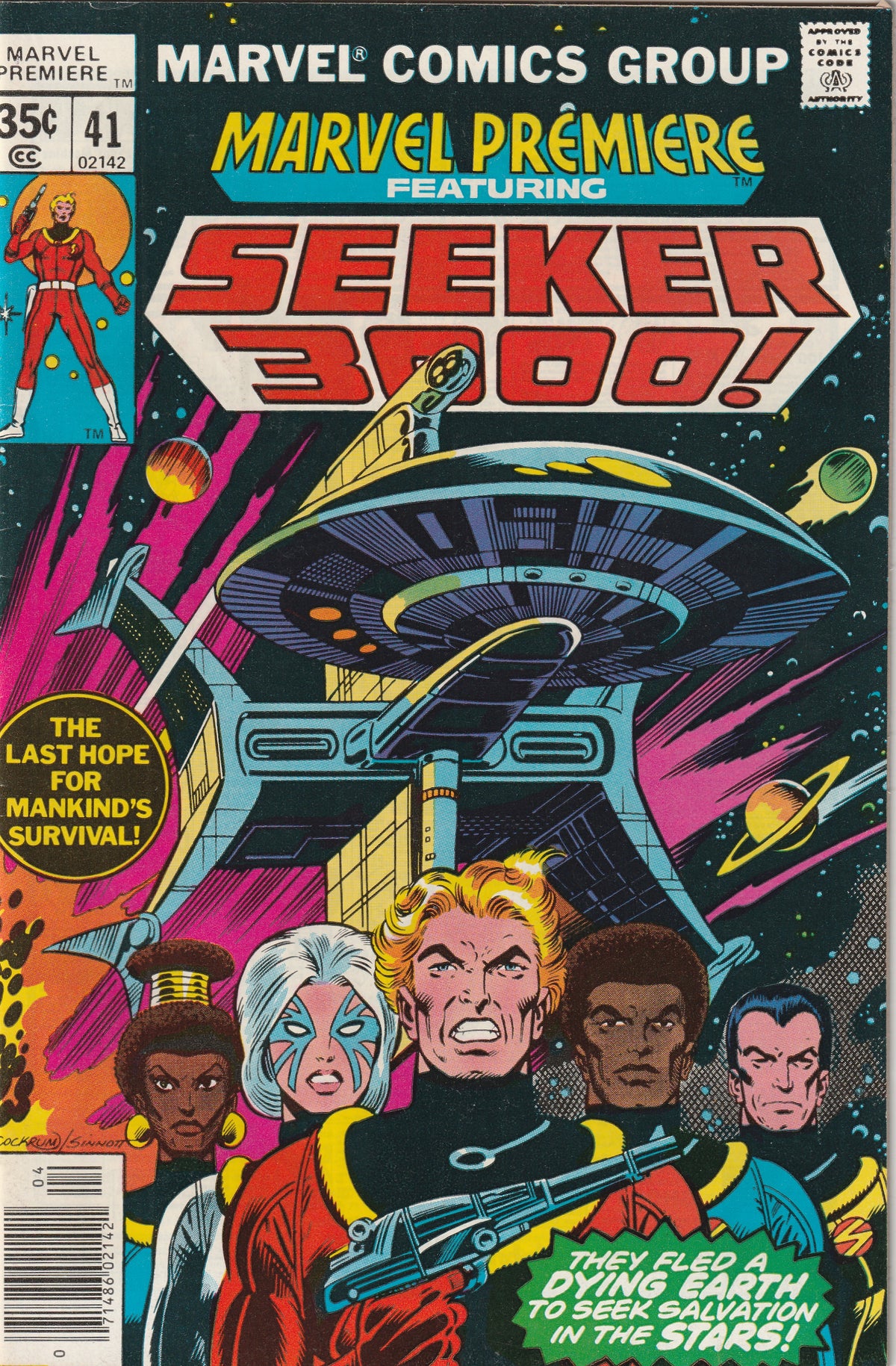 Marvel 3000 Marvel Premiere #41 (1978) - 1st Appearance of Seeker 3000 – BACK ISSUE ...
