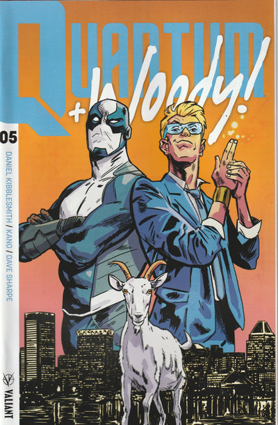 Quantum & Woody #5 (2018) - Cover A by Michael Walsh