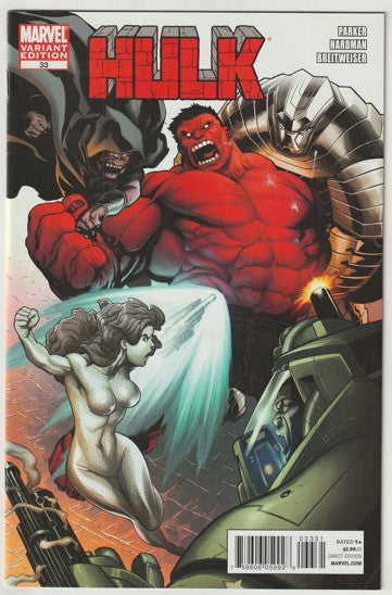 Hulk #33 (2011) - Ed McGuinness 1:20 Retailer Incentive Variant