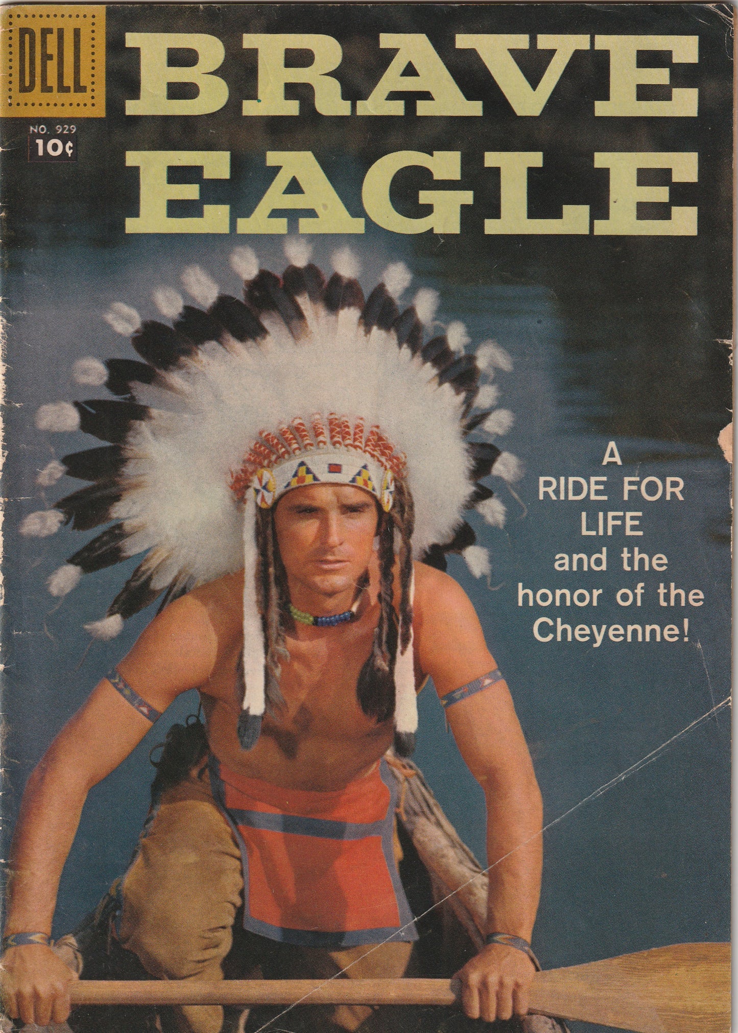 Dell Four Color #929 (1958) - Brave Eagle - Photo cover