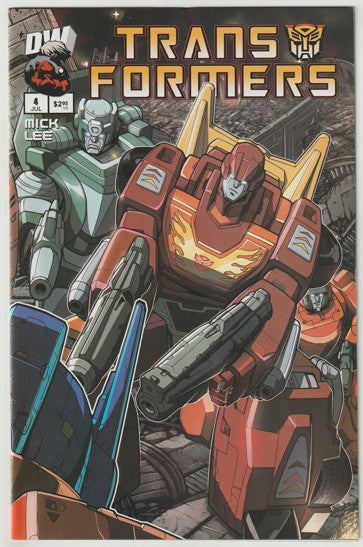 TransFormers: Generation 1 #4 (Vol 2, 2003) - Autobot Cover