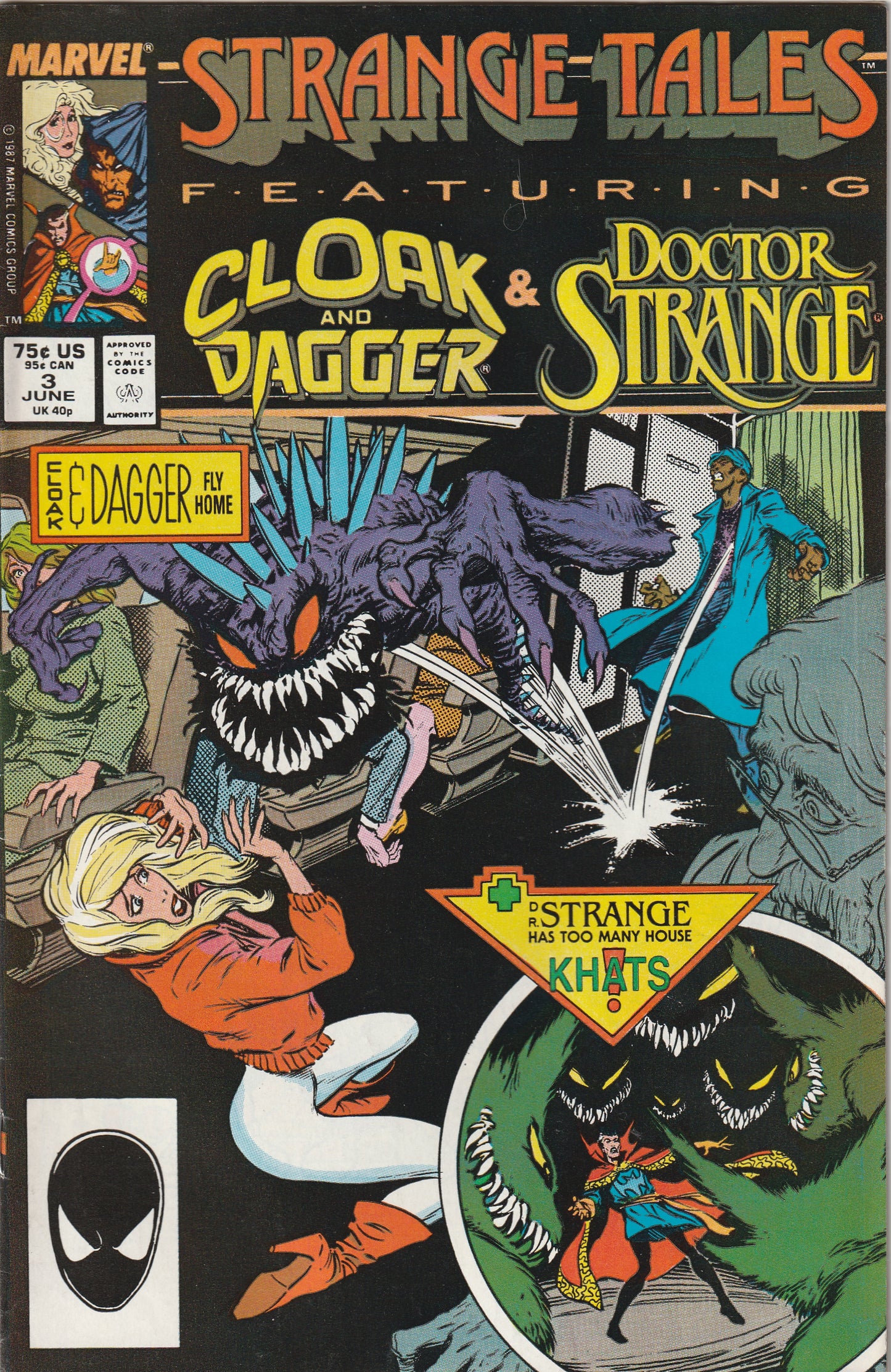 Strange Tales #3 (Volume 2, 1987)