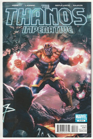 The Thanos Imperative (2010-2011) - 6 issue mini series + bonus