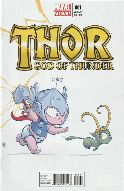 Thor: God of Thunder #1 (2013) - Skottie Young Baby Variant Cover