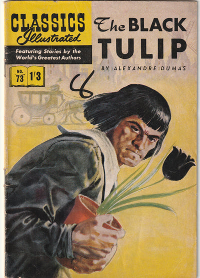 Classics Illustrated #73 - The Black Tulip - British edition
