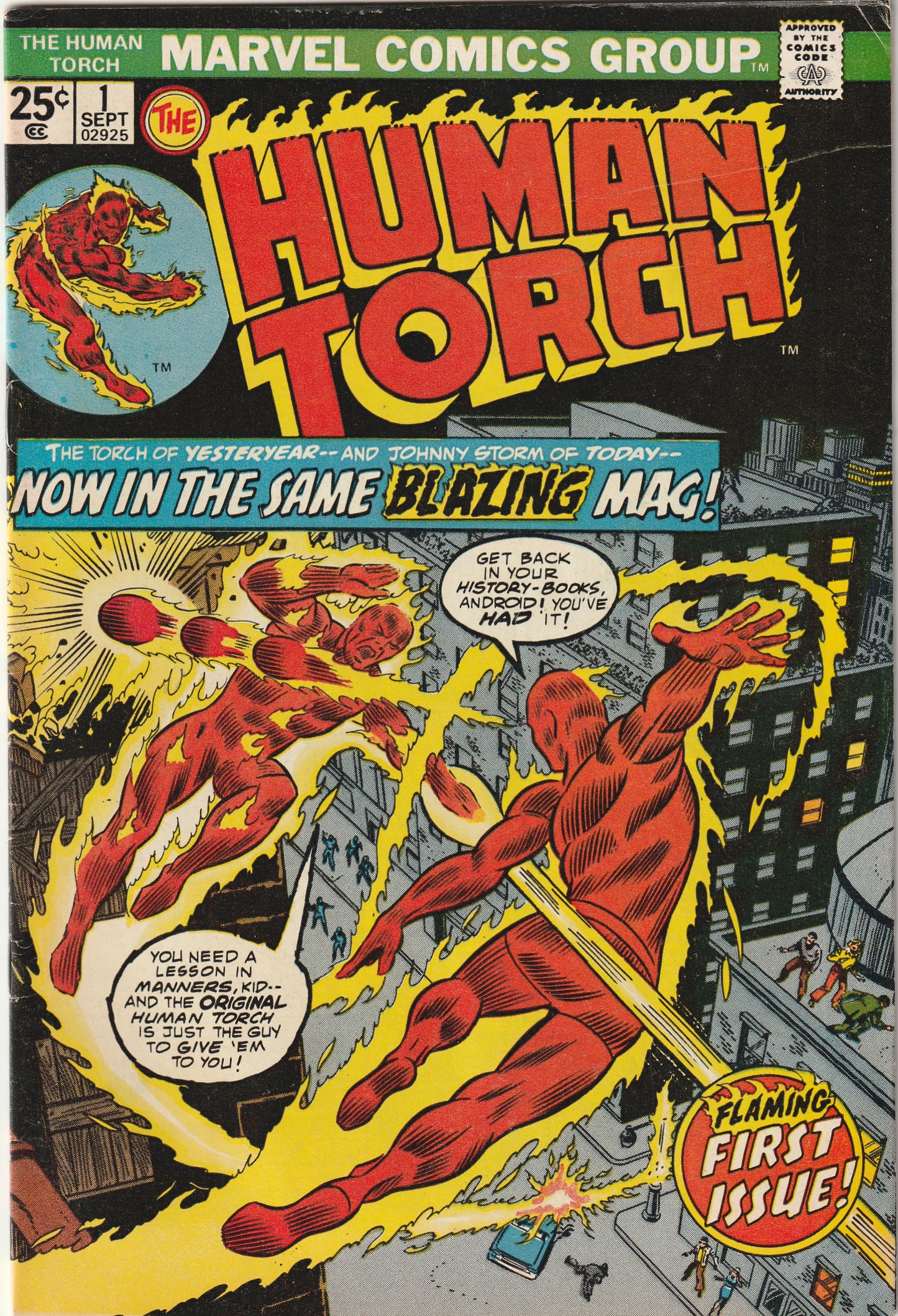 The Human Torch #1 (1974) - Stan Lee, Jack Kirby