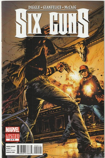 Six Guns (2012) - 5 issue mini series