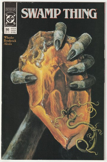 Swamp Thing #90 (Vol 2, 1989) - 1st appearance of Tefe Holland