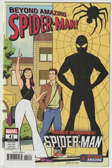 Miles Morales: Spider-Man #41 (LGY #281, 2022) - Javier Rodriguez Beyond Amazing Spider-Man Variant Cover