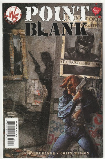 Point Blank (2002-2003) - 5 issue mini series - Ed Brubaker, Simon Bisley (BIZ) covers