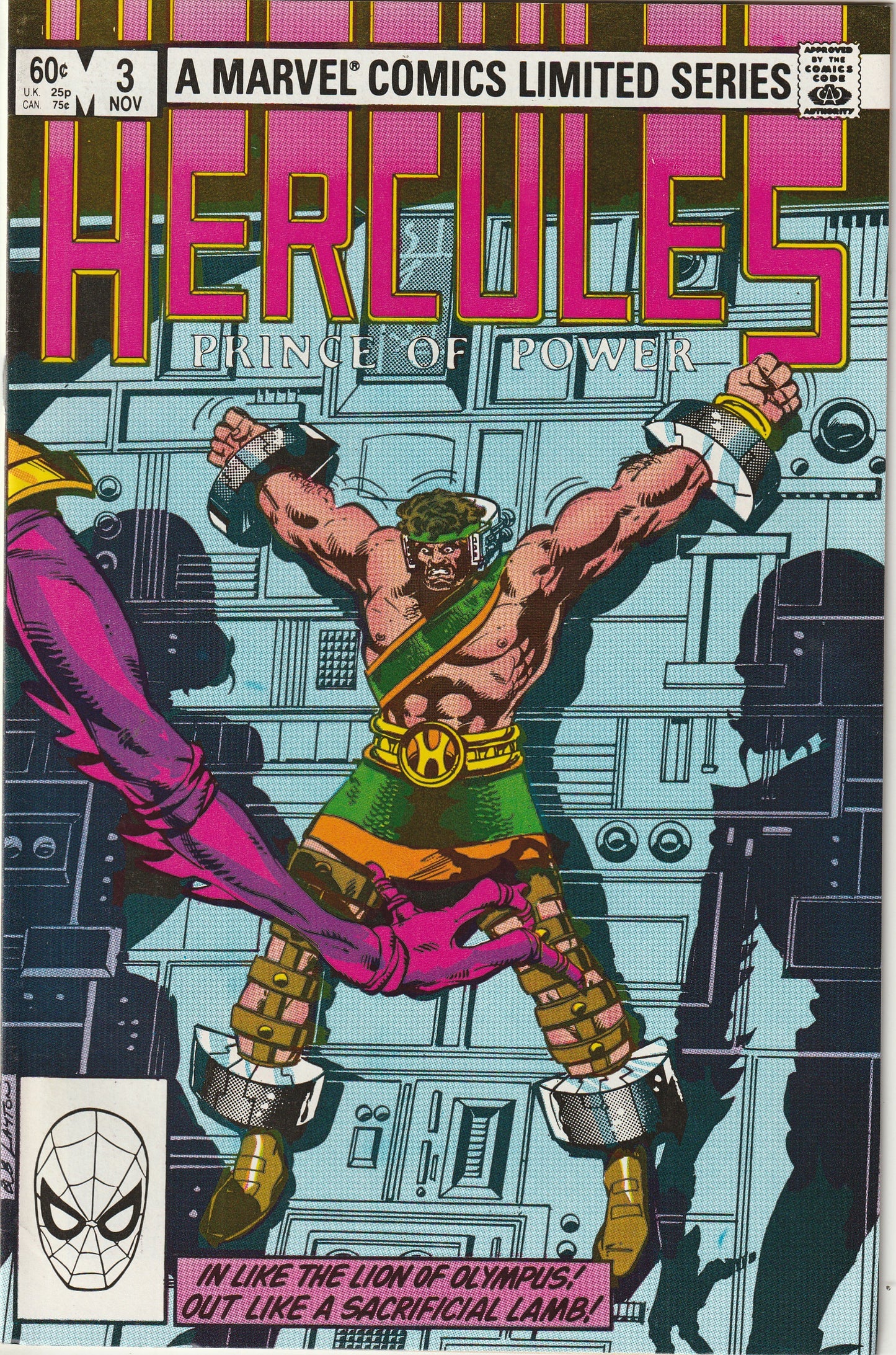 Hercules (1982) - 4 issue mini series