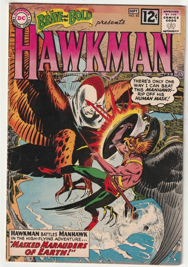 Brave and the Bold #43 (1962) - Origin of Hawkman Retold