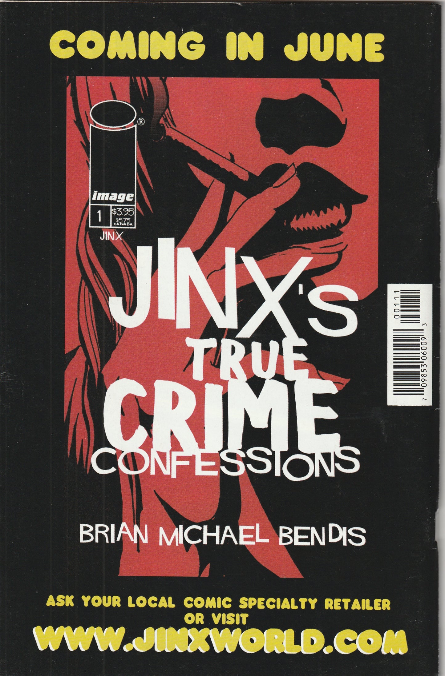 JINX Buried Treasures (1998) - Brian Michael Bendis