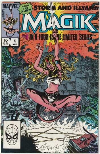 Magik (1983-1984) - 4 issue mini series - Origin of Magik (Illyana Rasputin)