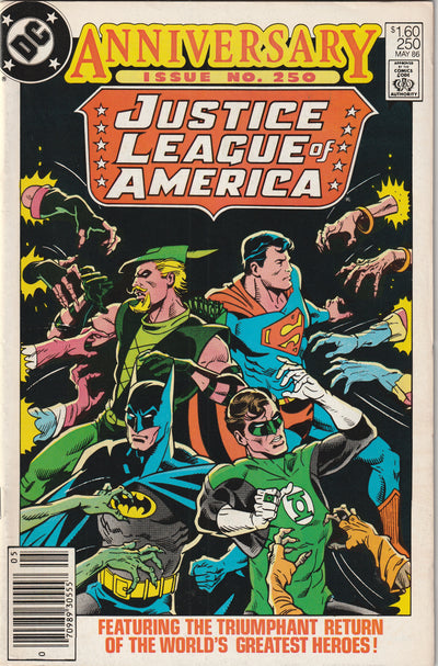 Justice League of America #250 (1986) - Canadian Price Variant