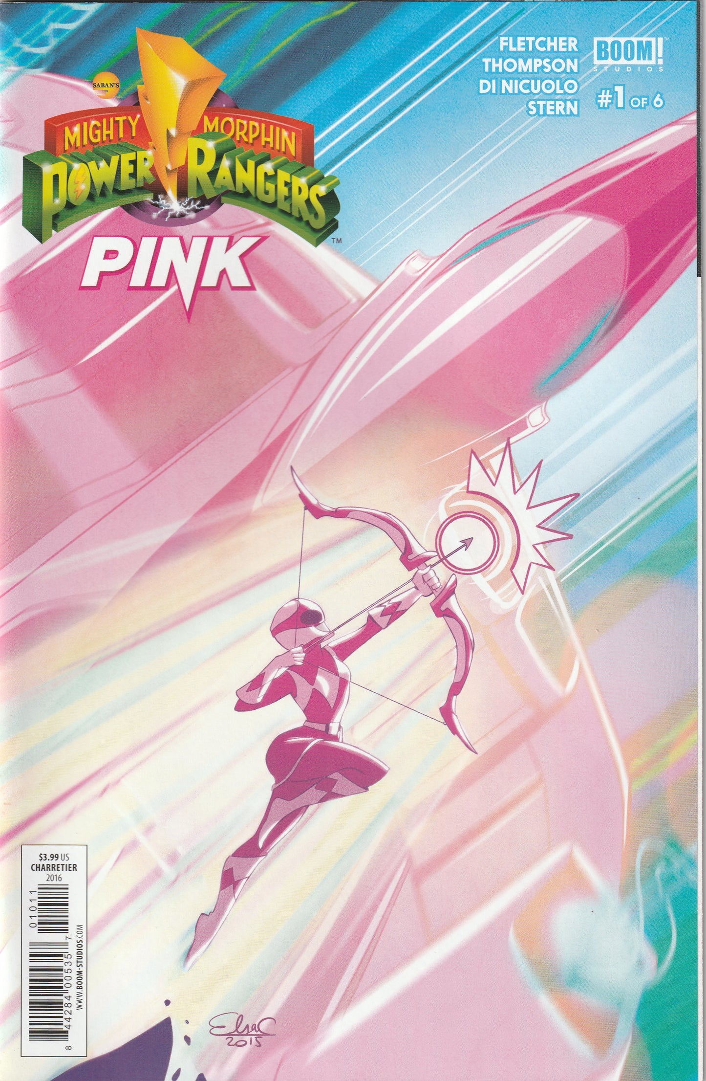 Mighty Morphin Power Rangers Pink #1 (of 6) (2016)
